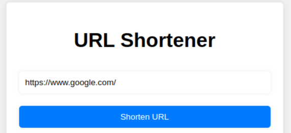 URL Shortener shortener link